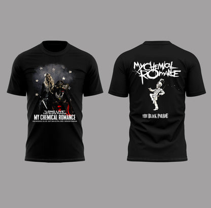Limited Edition “Long Live: The Black Parade Tour 2025 x LA” Tshirt