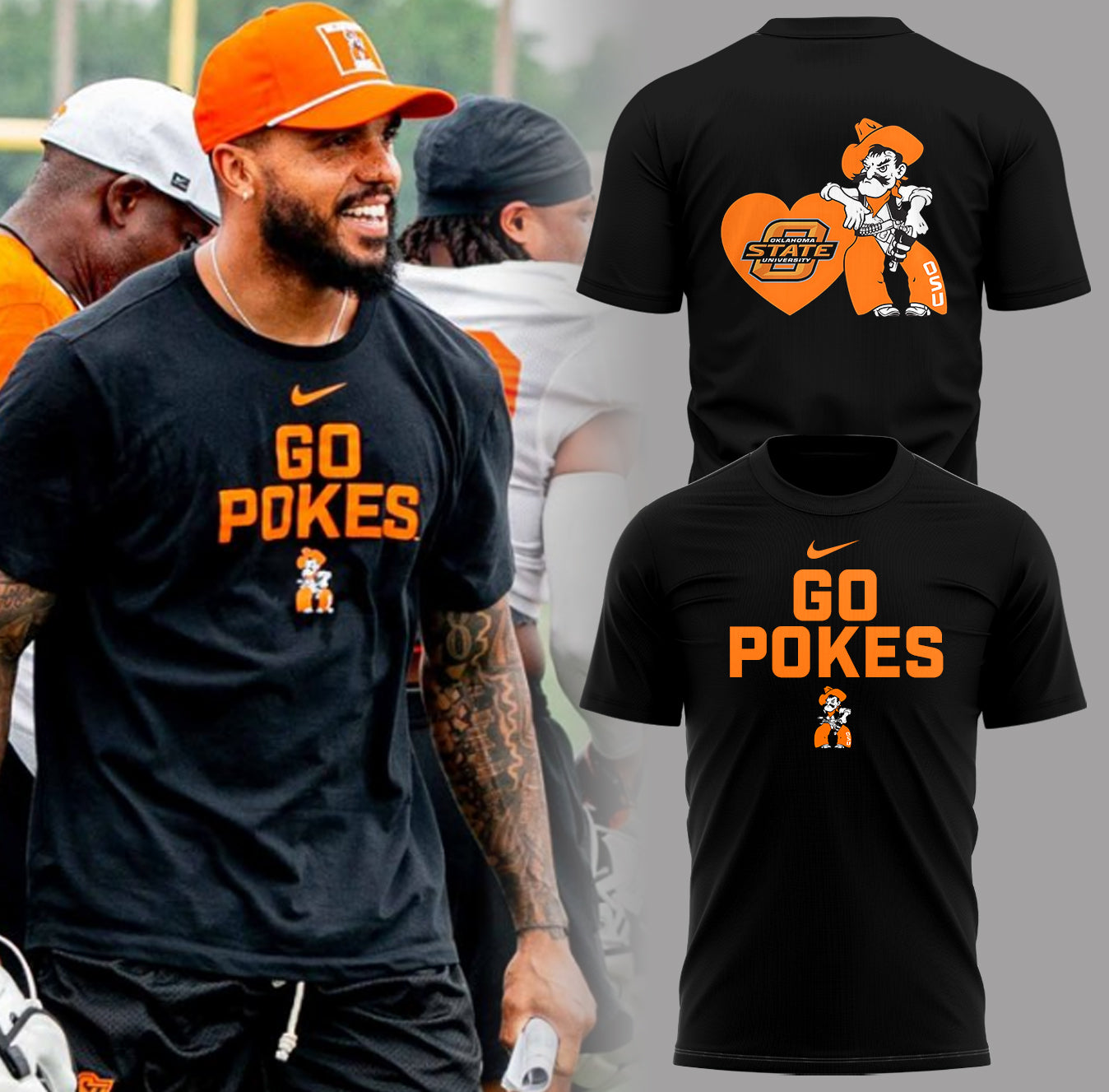 Limited Edition Go Pokes T-Shirt-PA080825023