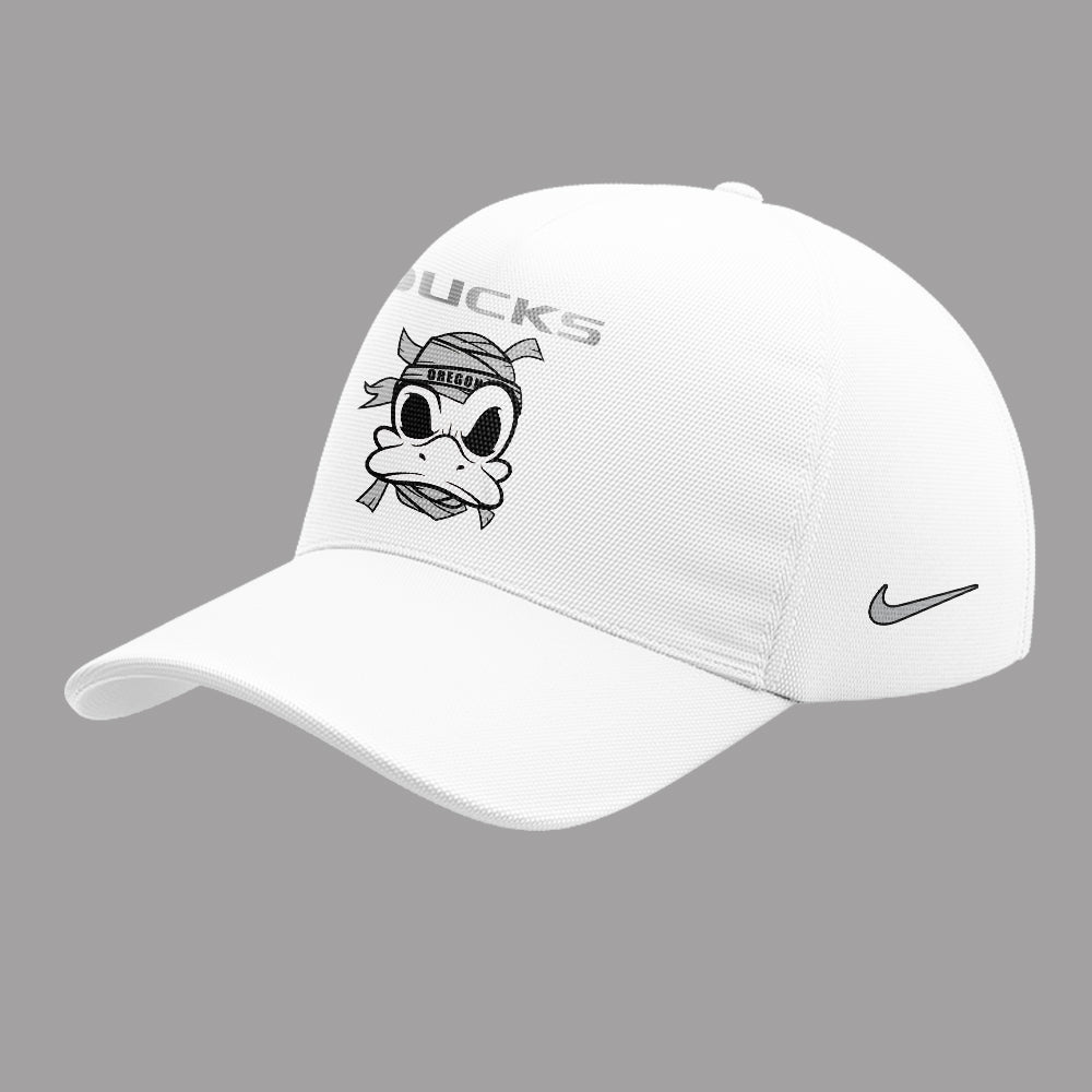 Limited Edition Ducks Football “The Duck” White TShirt-PA092525006