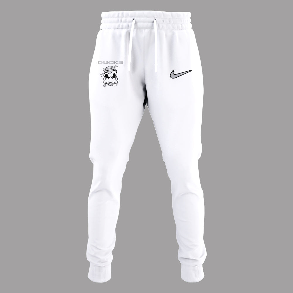 Limited Edition Ducks Football “The Duck” White TShirt-PA092525006