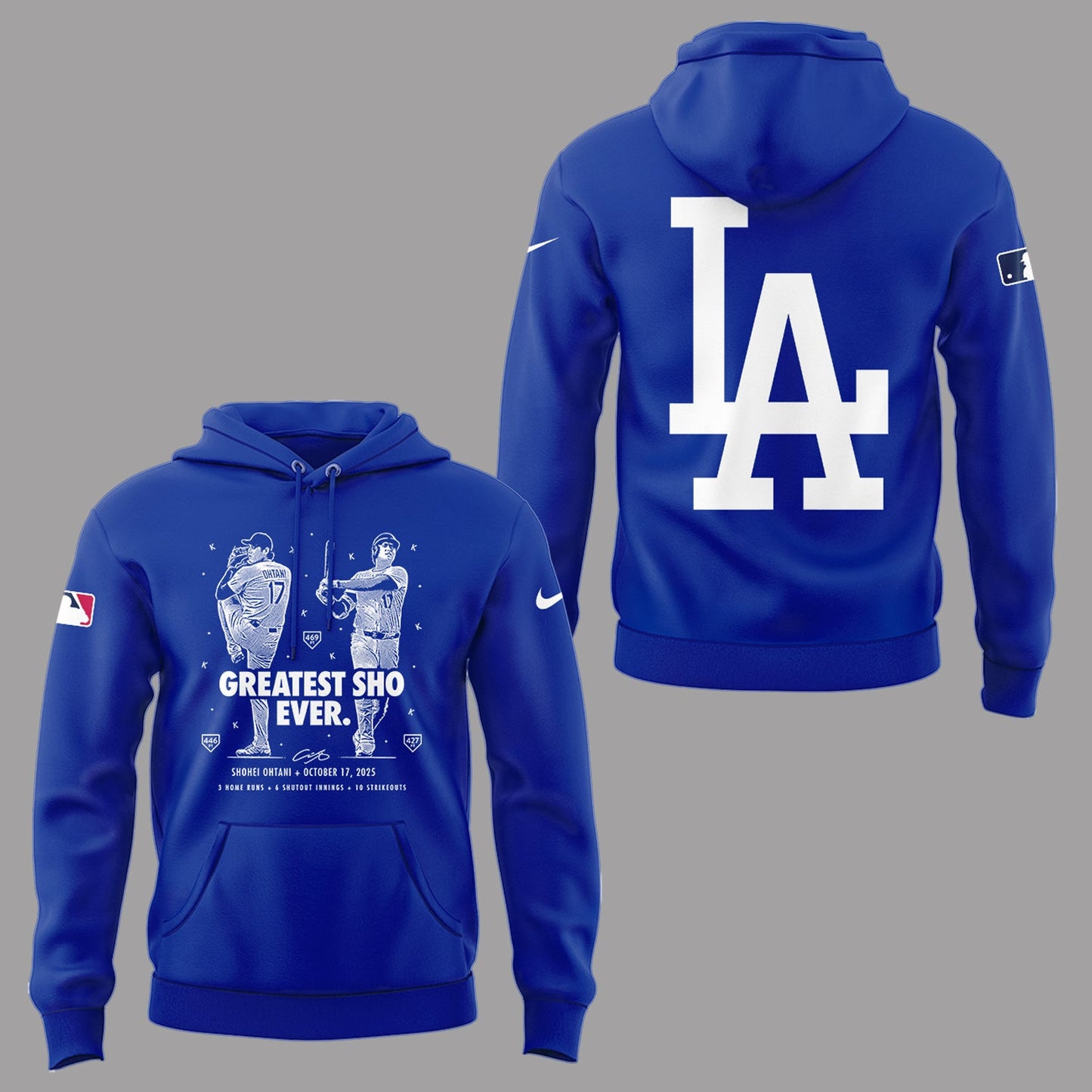 Limited Editon Dodgers x Greatest Sho Ever Hoodie