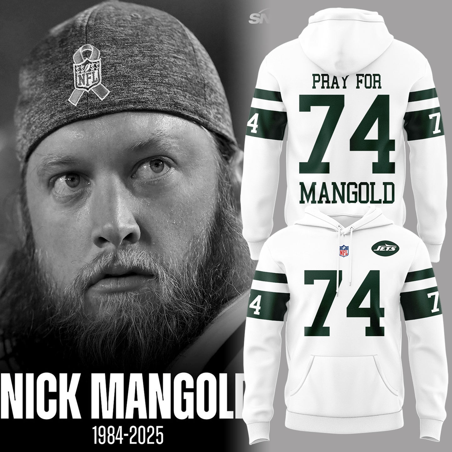 Limited Editon “Pray for MANGOLD” Hoodie-PA102725014