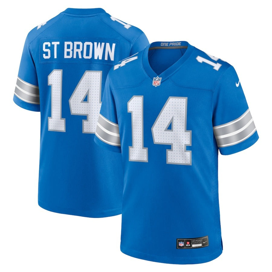 Amon-Ra St. Brown Lions Team 2025 Limited Football Pro Jersey