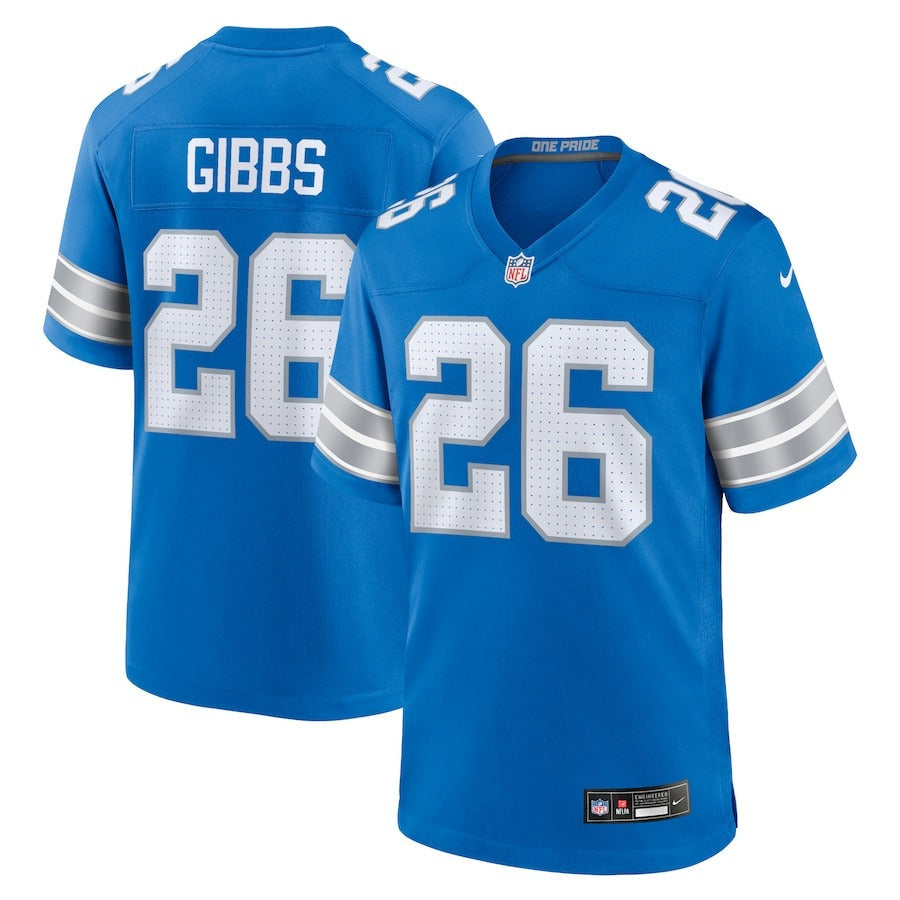 Jahmyr Gibbs Lions Team 2025 Limited Football Pro Jersey