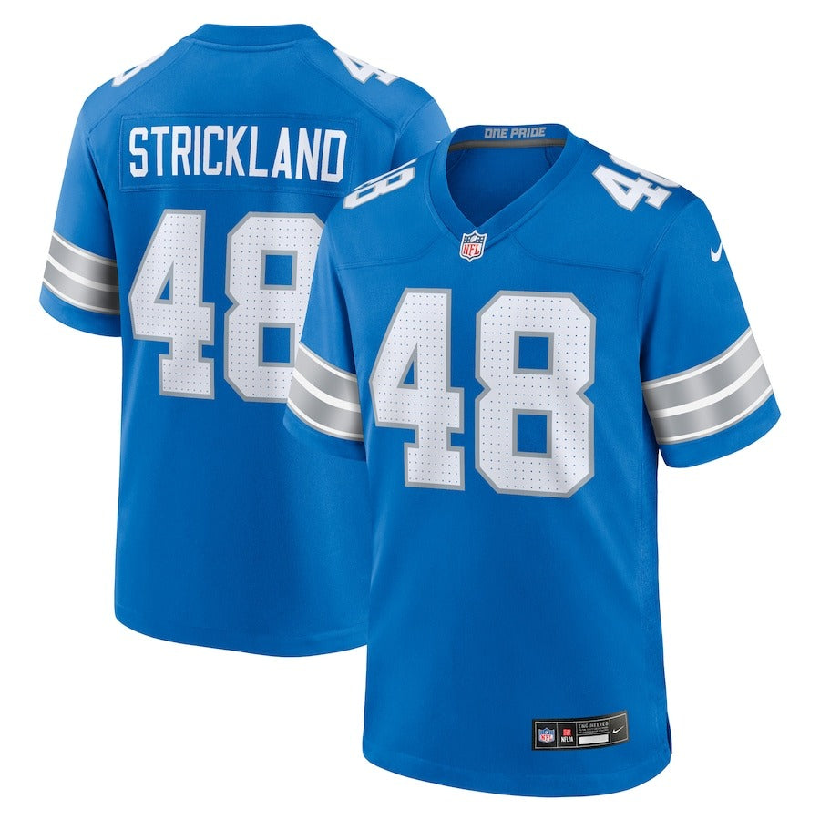 Loren Strickland Lions Team 2025 Limited Football Pro Jersey
