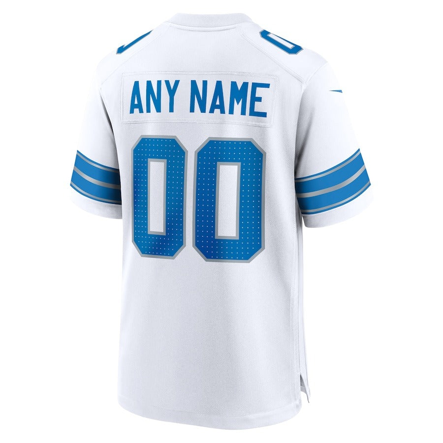 Lions Team 2024 White "The 313" Limited 2025 Limited Football Pro Jersey