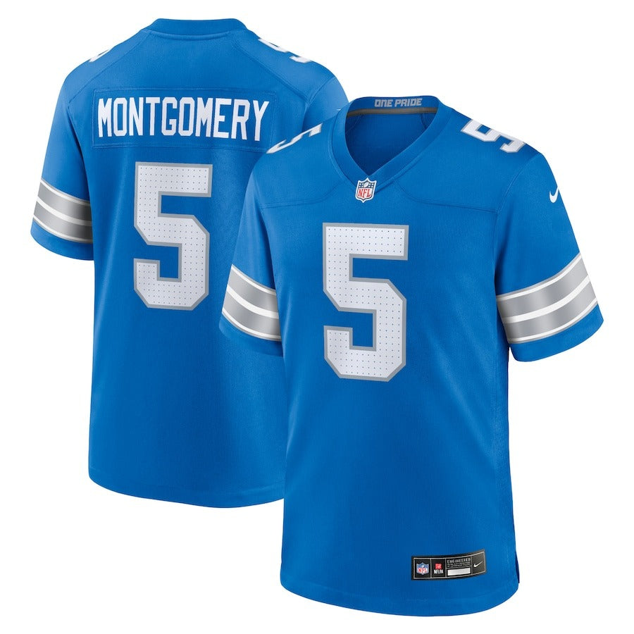 David Montgomery Lions Team 2025 Limited Football Pro Jersey