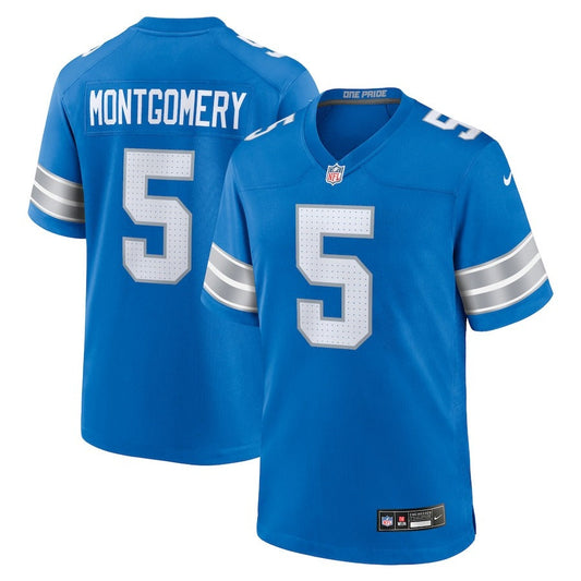David Montgomery Lions Team 2025 Limited Football Pro Jersey