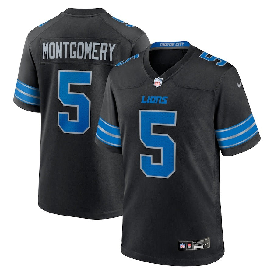 David Montgomery Lions Team 2025 Limited Football Pro Jersey