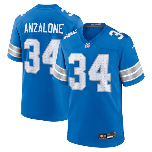 Alex Anzalone Lions Team 2025 Limited Football Pro Jersey