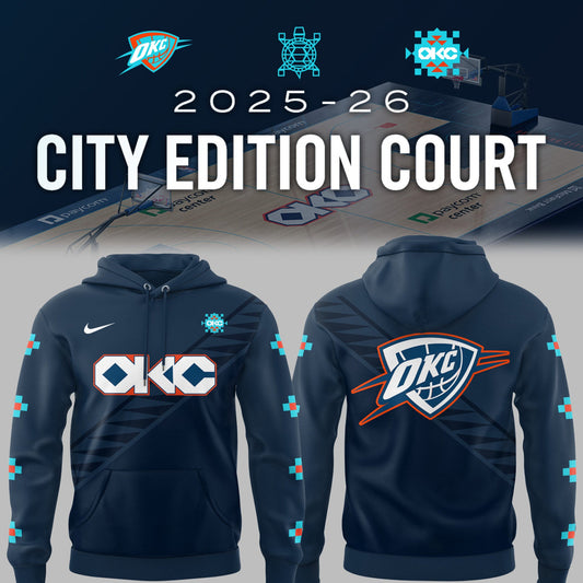 Limited Edition Thunder Basketball New City Edition 25′ Hoodie-PU25082401