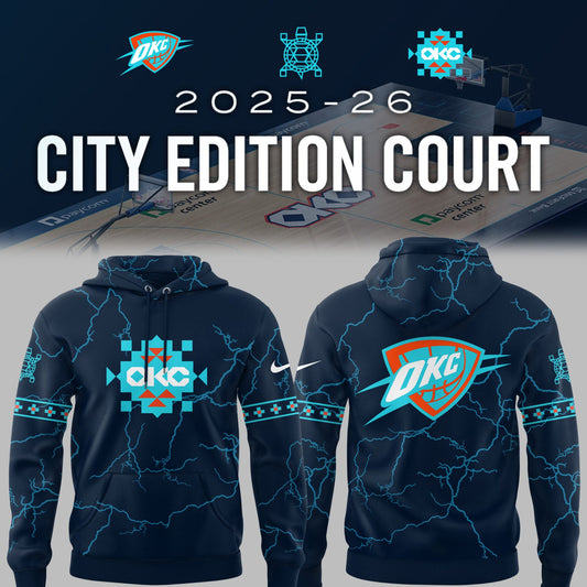 Limited Edition Thunder Basketball New City Edition 25′ Hoodie-PU25082405