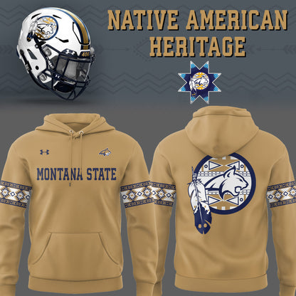 Limited Edition Montana State Football Native American Heritage Month Hoodie-PU25102302 (Copy)