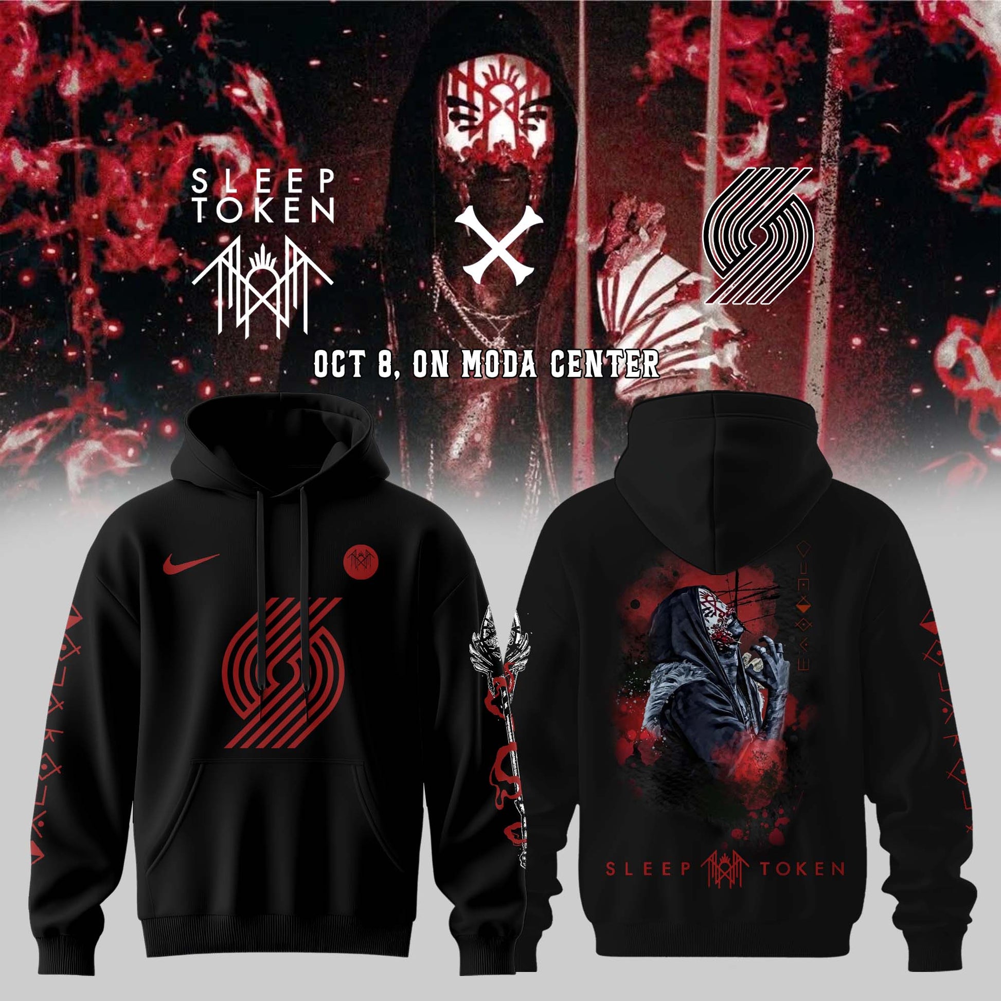 _      Portland Trail Blazers X Sleep Token: Even In Arcadia Tour Merch