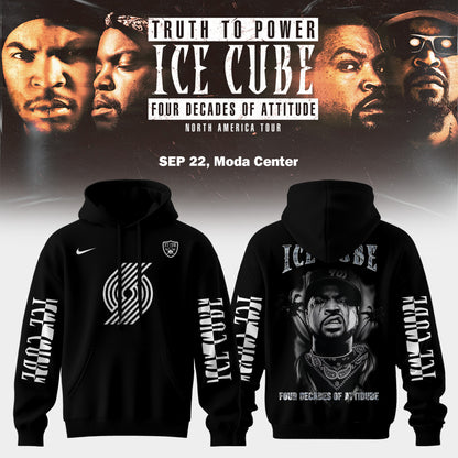 _       Portland Trail Blazers X Ice Cube: Truth to Power - Four Decades of Attitude Tour Merch
