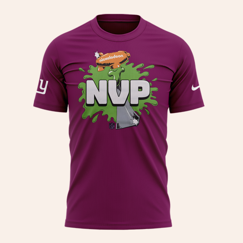 Exclusive Version New York Giants NVP Tshirt 2025 V1