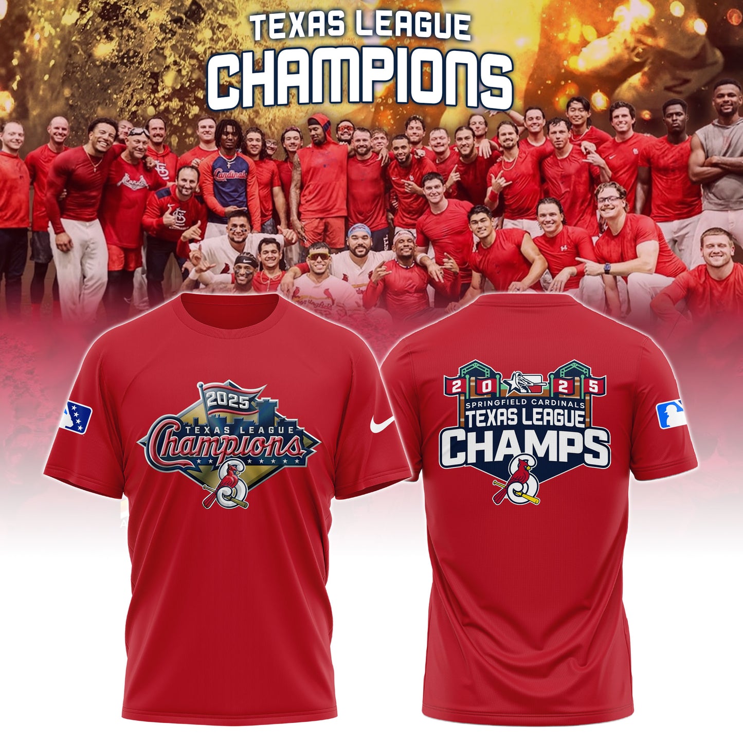 .SPR x 2025 Texas League Champions Limited T-Shirt + Selling Out Fast