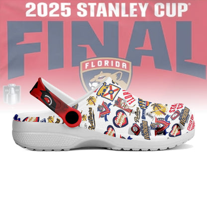 Florida Panthers NHL Crocs Crocband Clogs Shoes Comfortable For Men Women