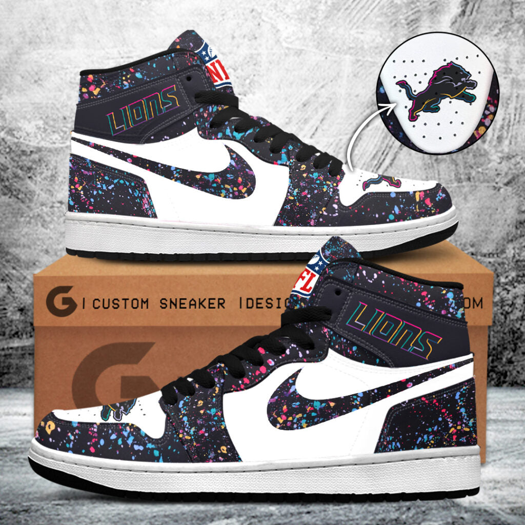 Detroit Lions Crucial Catch 2025 AJ1 Sneaker – TANTN15705