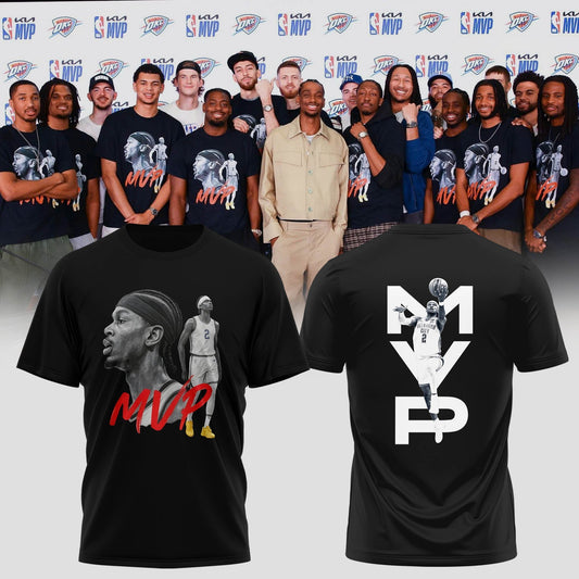 MVP Mode: Activated – SGA 2025 T-Shirt - OKC Thunder T-Shirt