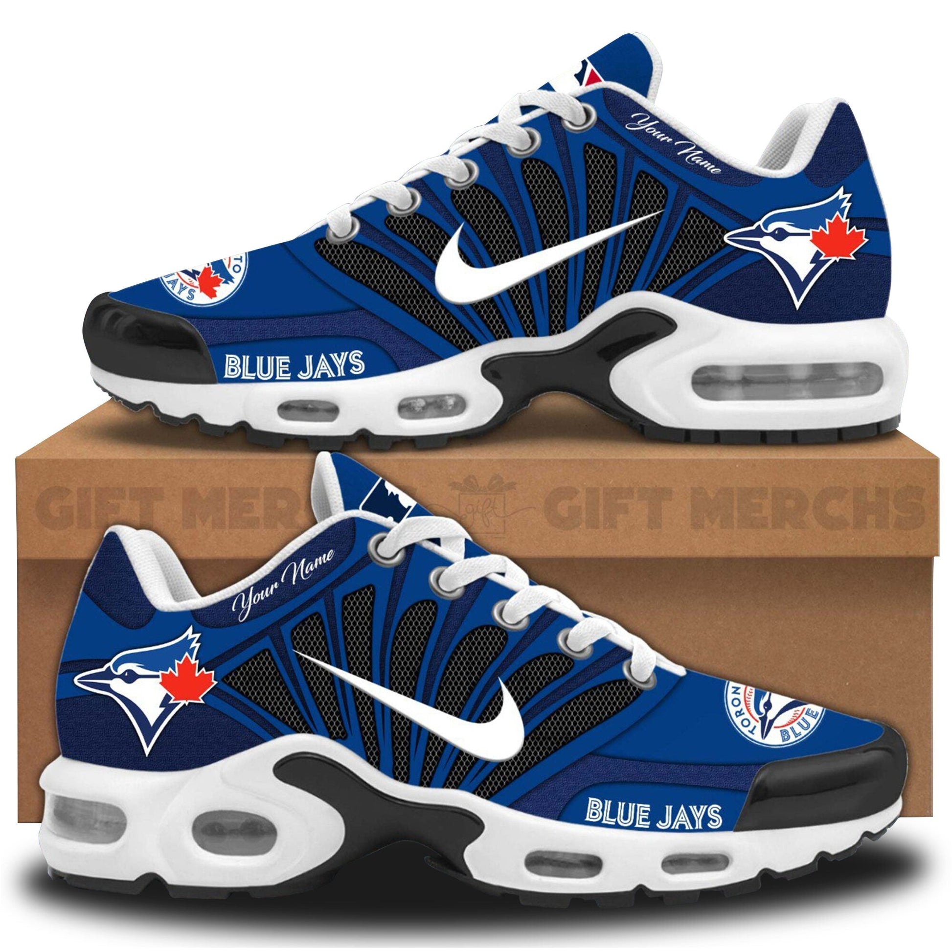 Toronto Blue Jays Customized Sport Shoes PT66039