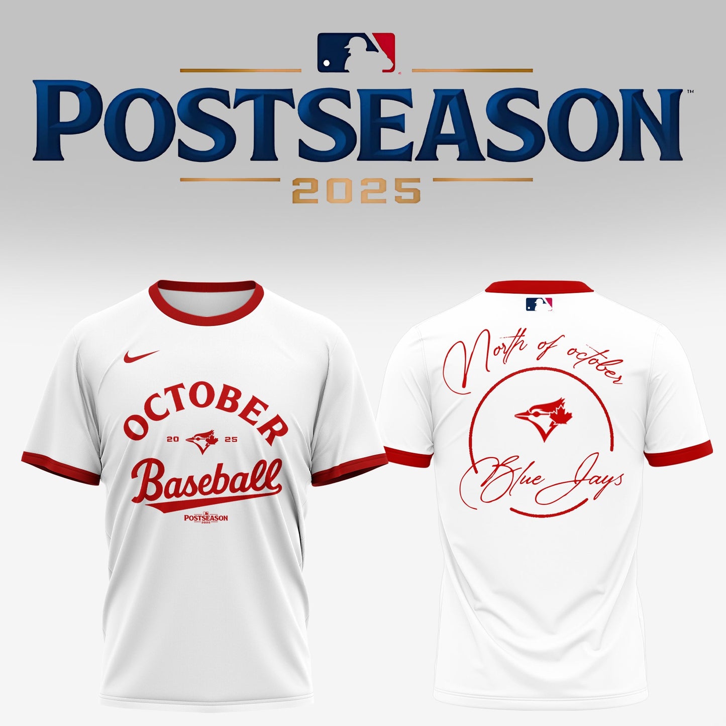 _Toronto Blue Jays October Baseball Tee 2025