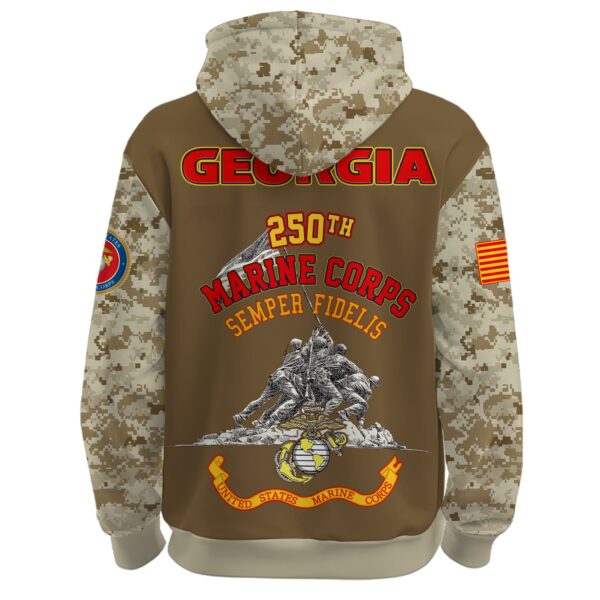 UGA-U.S.M.C 250th Birthday Hoodie Limited Edions