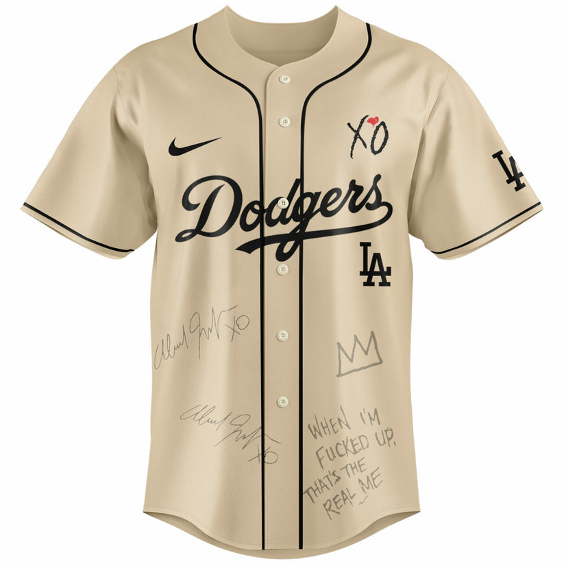 Los Angeles Dodgers x The Weeknd After Hours Til Dawn Jersey Limited Edition
