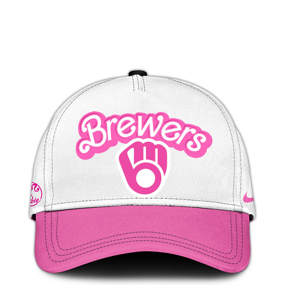 .    Milwaukee  Brewers MLB x Barbie Night Game Limited Edition Jersey 2025 v2