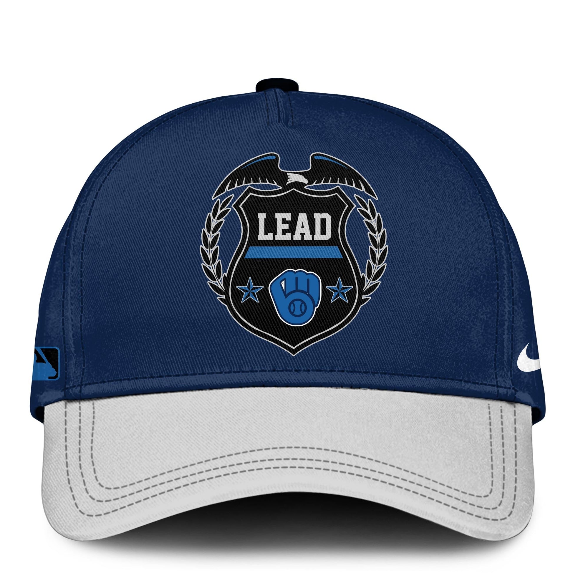 .  Milwaukee Brewers MLB x Law Enforcement Appreciation Day Hoodie Limited