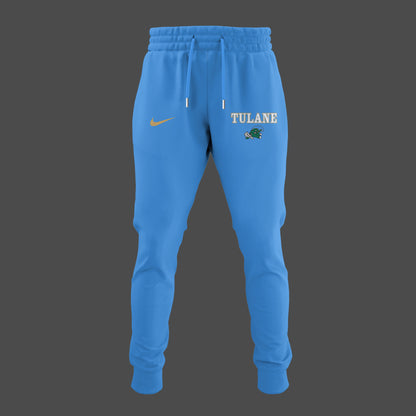 Limited Edition Tulane Football City Edition #UptownFootball Zip Hoodie-PU25102223