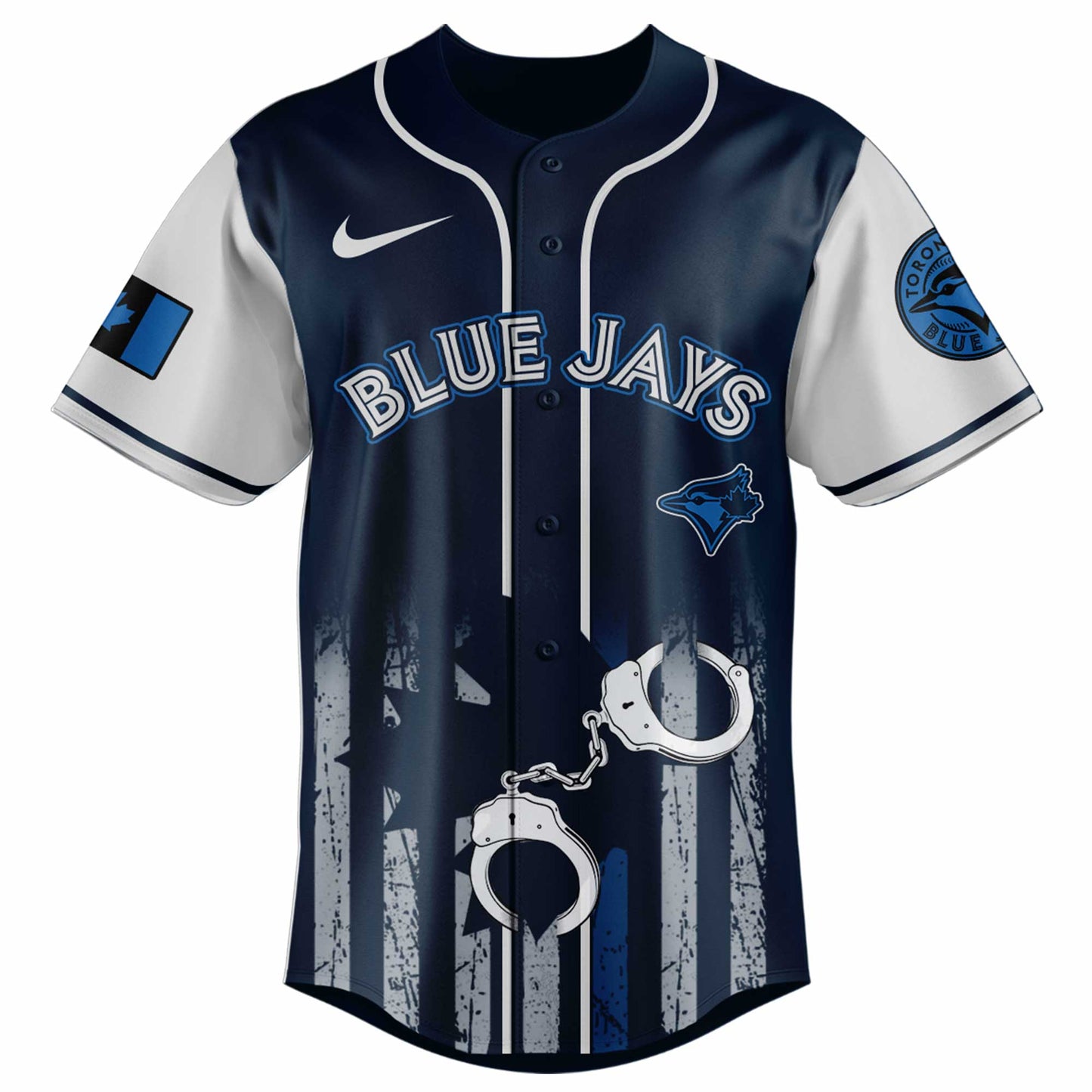 .    Toronto Blue Jays MLB x Law Enforcement Appreciation Day Jersey Limited