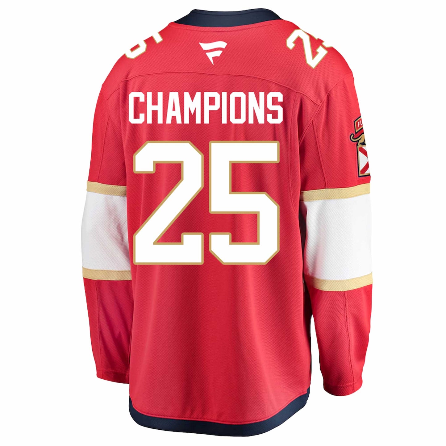 Florida Panthers Hockey Jersey Champions Stanley Cup Final 2025