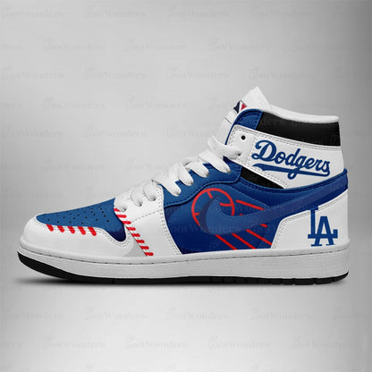 Los Angeles Dodgers High Top Air JD1 Sneaker