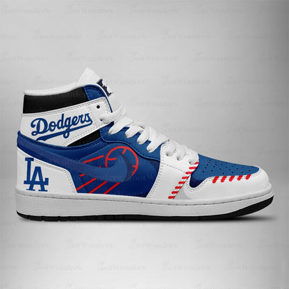 Los Angeles Dodgers High Top Air JD1 Sneaker