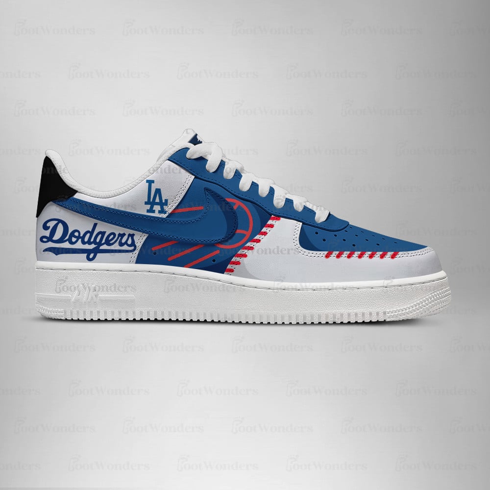Los Angeles Dodgers Low Top Air AF1 Sneaker