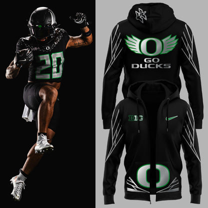 Oregon Ducks “Disrupt The Darkness.” Limited Zip Hoodie