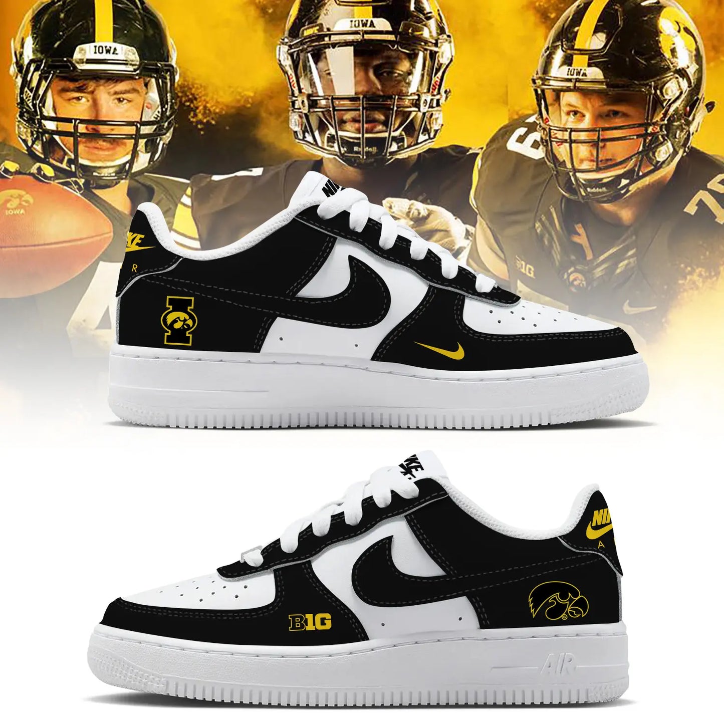 KNHQMGC Air Force Sneakers Black