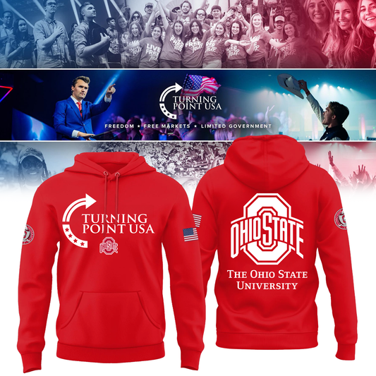 Limited Edition Ohio State Buckeyes x Turning Point USA Hoodie