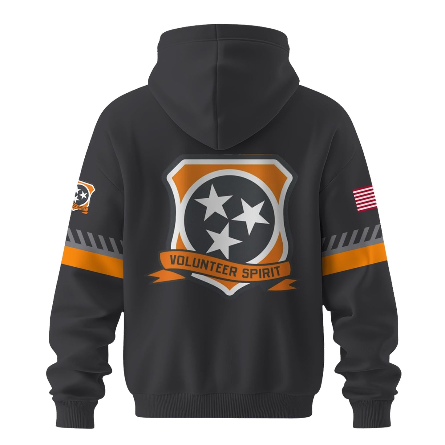 2025 Tennessee Volunteers Grey Football Zip Hoodie Exclusive Design