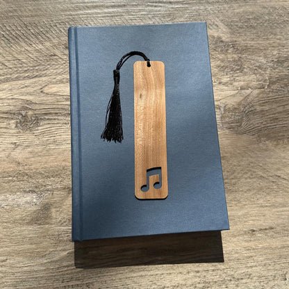 Laser Cut Wood Bookmark with Optional Personalization - Gift for Him or Her - Handmade Wood Bookmark