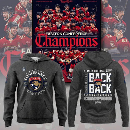 Special Edition Florida Panthers Eastern Conference Champions Hoodie 2025