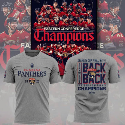 Special Edition Florida Panthers Eastern Conference Champions T-Shirt 2025