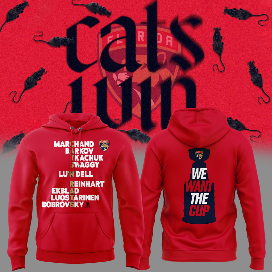 Special Edition Florida Panthers Hoodie Champions Stanley Cup Final 2025