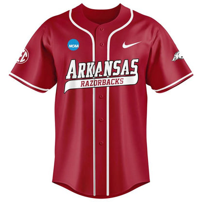 Special New Omahogs AR Baseball Red Jersey 2