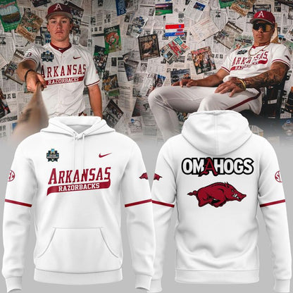 Special New Men's College World Series Omahogs Hoodie