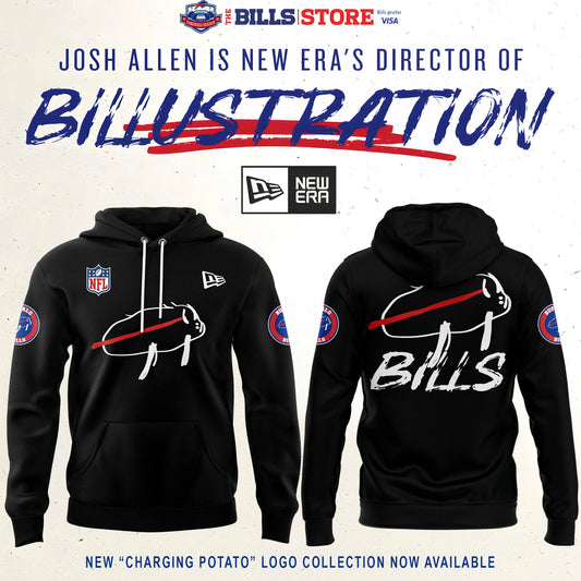 New "Charging Potato" Logo Hoodie V2 (Black)