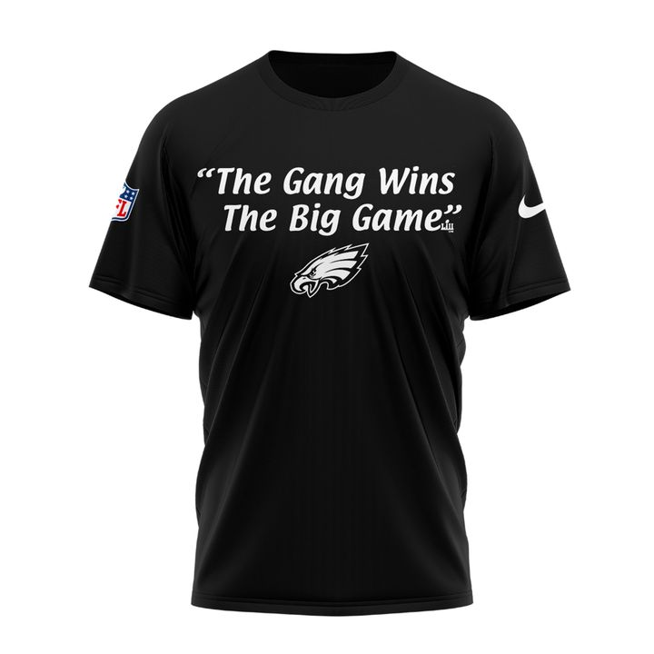 Unisex Philadelphia Eagles x It's Always Sunny in Philadelphia Homage Charcoal The Big Game Tri-Blend T-Shirt