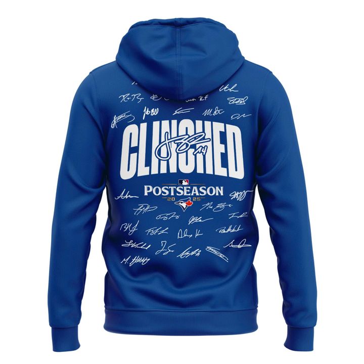 2025 Limited Edition Toronto Blue Jays hoodie for fans