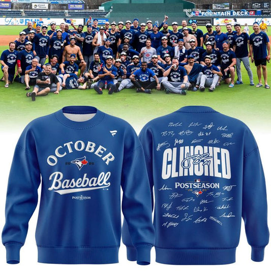 2025 Limited Edition Toronto Blue Jays sweatshirt for fans.